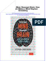 Read online textbook Conscious Mind Resonant Brain How Each Brain Makes A Mind Stephen Grossberg ebook all chapter pdf 