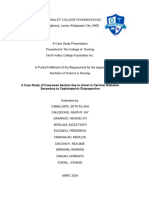 Arrest in Cervical Dilatation Second to CPD