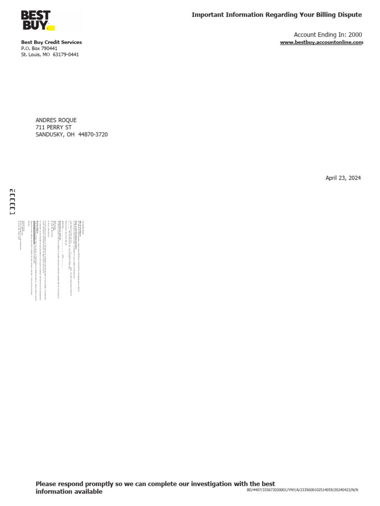 Best Buy Credit Services Phone Number