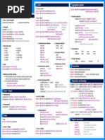 MongoDB_CheatSheet