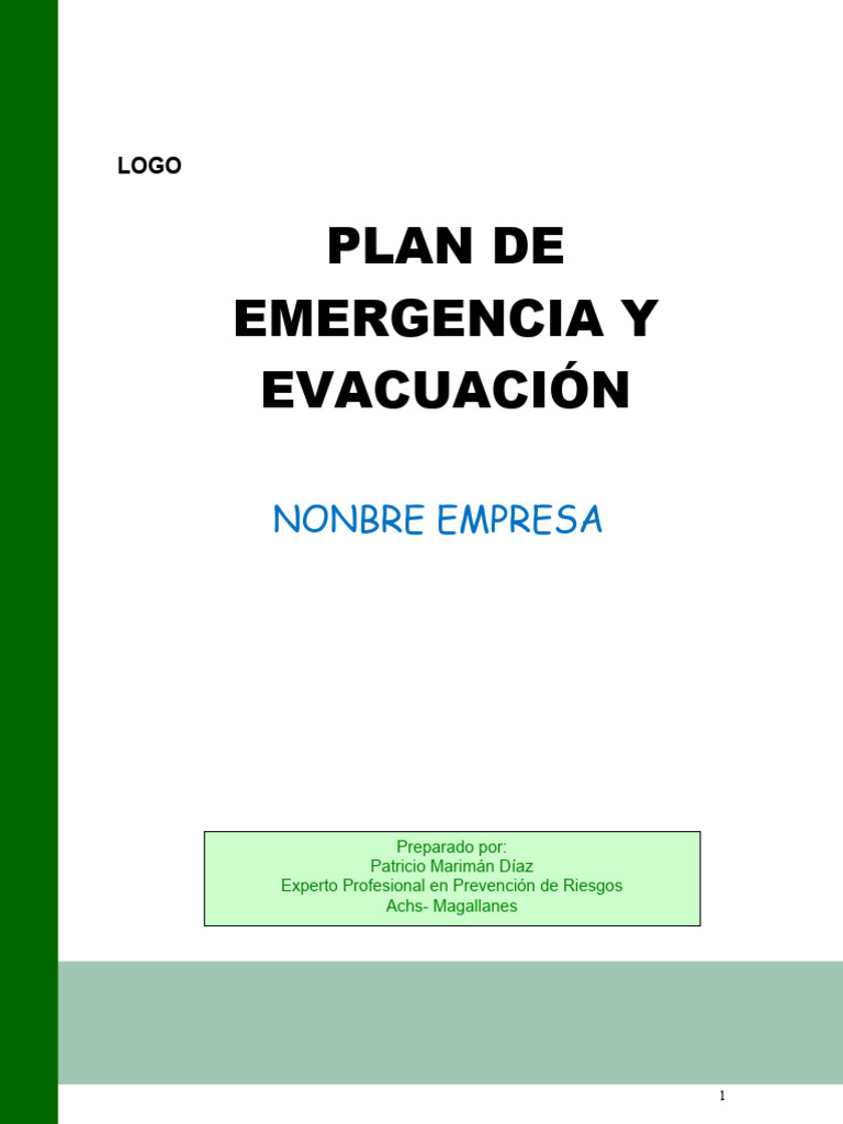 Plan de Emergencia y Evacuación 2023 | PDF | Business | Tsunami