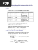 Adding SCSI Host Adapter