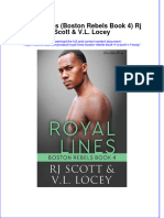 Read Online Textbook Royal Lines Boston Rebels Book 4 RJ Scott V L Locey Ebook All Chapter PDF