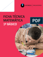 Ficha Tecnica Matematica 1ob