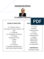 Organisation Profile: Board of Directors Executive Directors