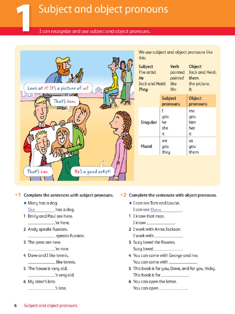 demo | PDF | Plural | Pronoun