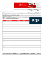 Lista de Presença de Treinamentos NR 17