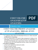 Topic 5 - CVP Analysis