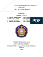 Kelompok 4 - Tugas 3 (Scanning Network) Laporan Praktikum Workshop Sistem Keamanan Jaringan - 2g - JTD