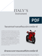 Italy'S: Instrument