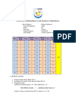 Pedoman Penskoran Sasp B.indo 2023