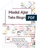 Modul Ajar - Teks Biografi