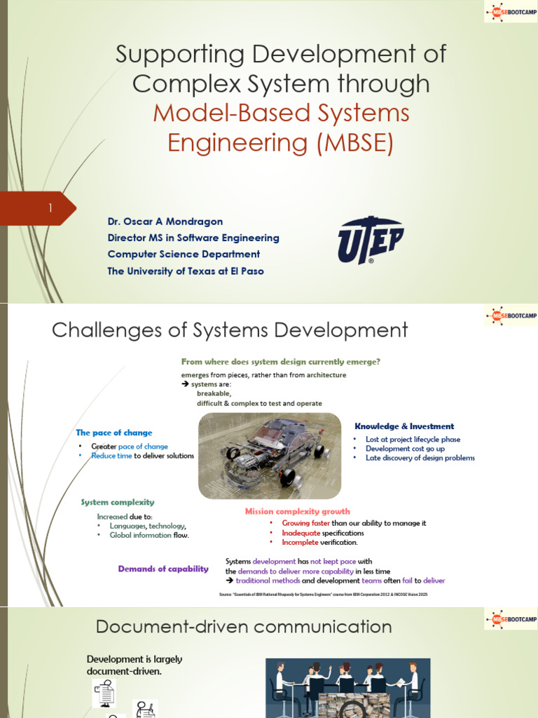 Model Based Systems Engr Workshop v1 PDF | PDF | Product Lifecycle | System
