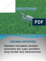 Materi 5 Hipotesis