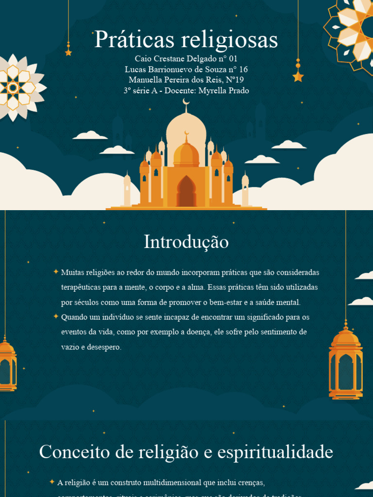 Práticas religiosas | PDF | Meditação | Atitude psicológica