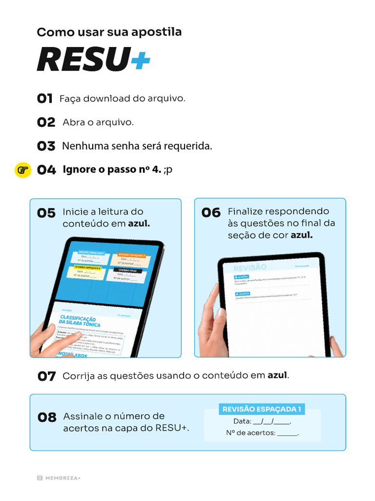 00-Instruções Resu+ | PDF | Carreira e Crescimento | Métodos e ...