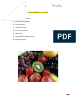 Curso de Botanas - Clase 09 - Las Frutas y Dulces