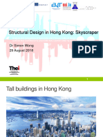 Structural Design in Hong Kong Presentation From Simon Wong 29.08.2018