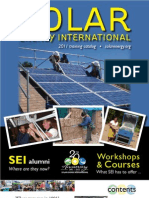 Solar Enrgy Training and Classes Catalog 2011