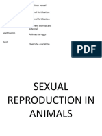 Sexual Reproduction in Animals Kingdom PDF