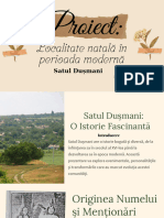 Satul Dusmani O Istorie Fascinanta - PPTX - 20240429 - 113723 - 0000