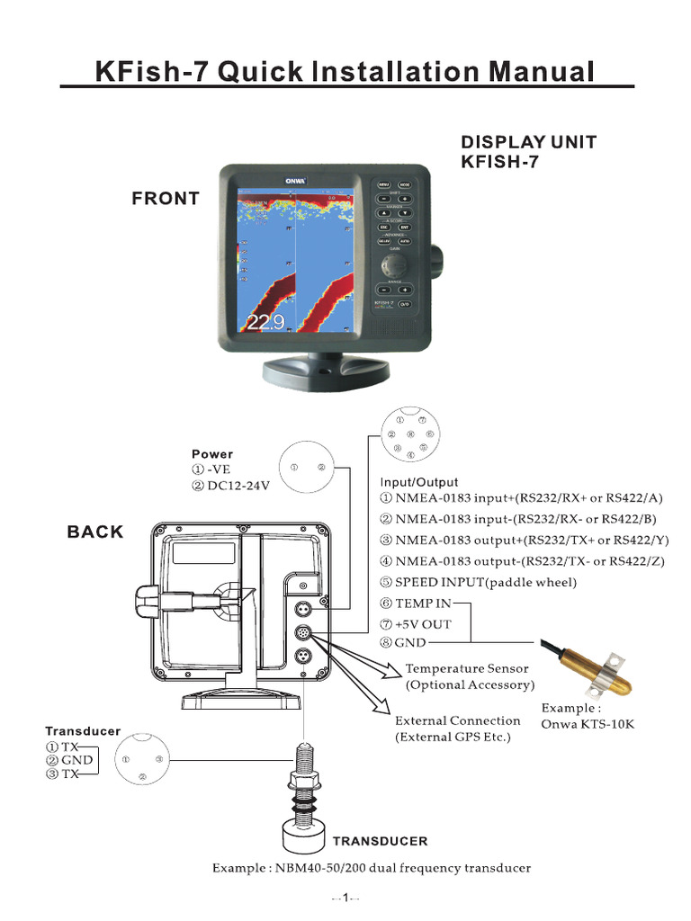 KFish-7 Quick Installation Manual-221115 | PDF