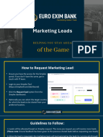 Marketing Leads Request Process