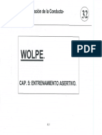 9.1 - Wolpe - Cap 5, Entrenamiento asertivo_AMC