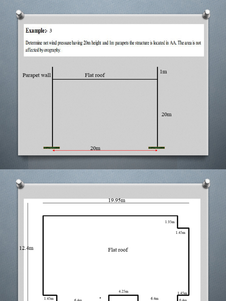 Wind Load Analysis for Flat Roof Structures | PDF | Civil Engineering
