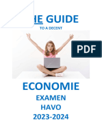 The Guide To A Decent Economie Examen 2324