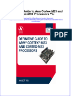 Read Online Textbook Definitive Guide To Arm Cortex M23 and Cortex M33 Processors Yiu Ebook All Chapter PDF