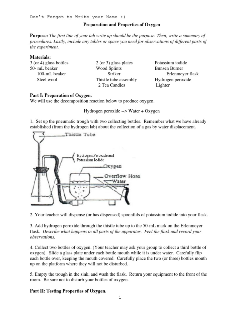 Lab 5 Oxygen Pdf Ozone Depletion Atmosphere Of Earth