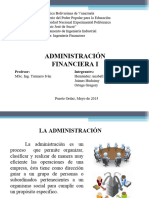 Administracion Financiera I