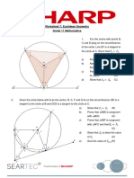 Worksheet 7 Euclidean Geometry Grade 11 Mathematics