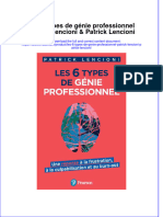 Read Online Textbook Les 6 Types de Genie Professionnel Patrick Lencioni Patrick Lencioni Ebook All Chapter PDF