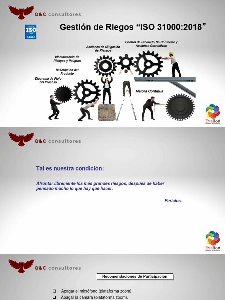 00 Iso - 31000 - Gestion - Riegos | PDF | Riesgo | Análisis de Riesgo y ...