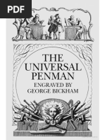 洋書 The Universal Penman The Universal Penman: Bickham, George: 9781607964087: Amazon