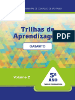 Gabarito 5ºano Trilhas 2