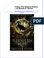 Read Online Textbook Whispers of Ruin The Shadow Realms Book 10 Brenda K Davies Ebook All Chapter PDF