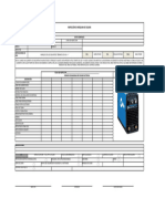 Check List Maquina de Soldar Electrica