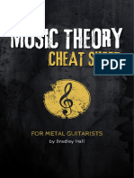 Music Theory Cheat Sheet