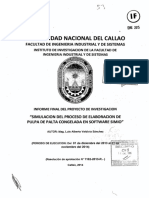 Universidad Nacional Del Callao: Facultad de Ingenieria Industrial V de Sistemas