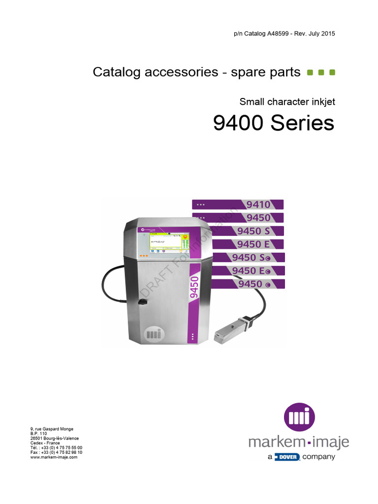 9400 Catalog A48599-EN | PDF | Equipment | Manufactured Goods