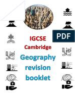 IGCSE Geography Revision Booklet