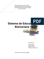 Modelo de Educacion Bolivariana