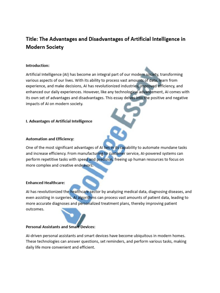 the-advantages-and-disadvantages-of-artificial-intelligence-in-modern