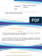 Taller de Elaboracion de C.V.