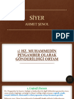 SİYER-Konu Anlatımı - Ahmet ŞENOL