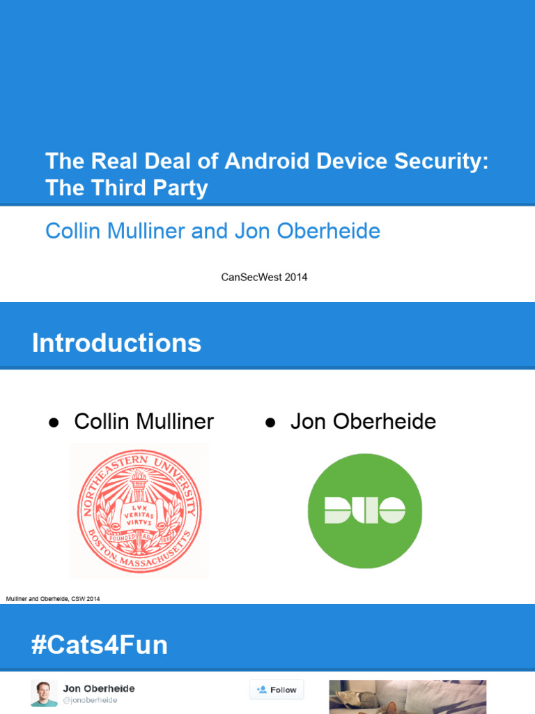 Android Security Vulnerabilities Explained | PDF | Android (Operating ...