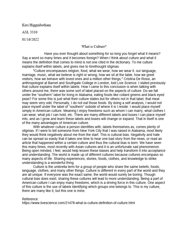 what-is-culture-pdf-bias-experience